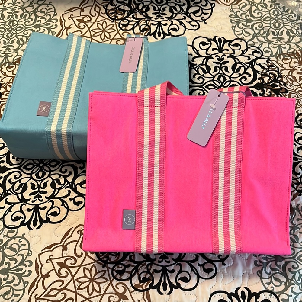Jill & Ally Canvas Tote